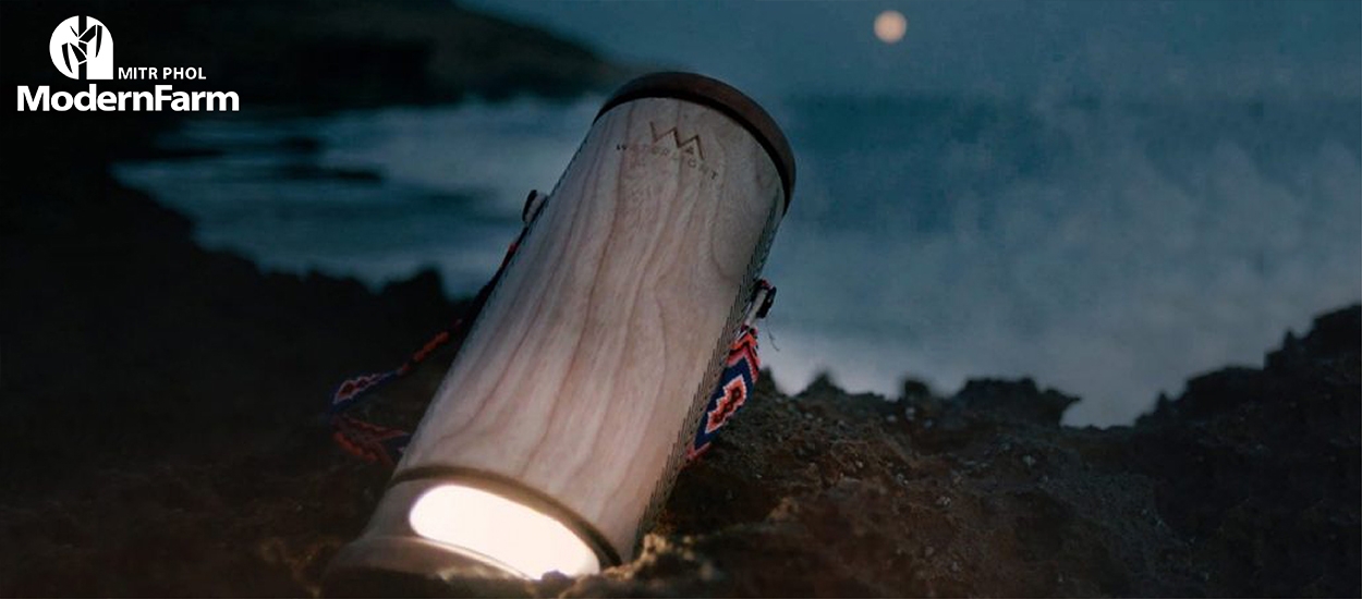 สุดยอดนวัตกรรมใหม่ โคมไฟชาร์จไฟจากน้ำทะเล